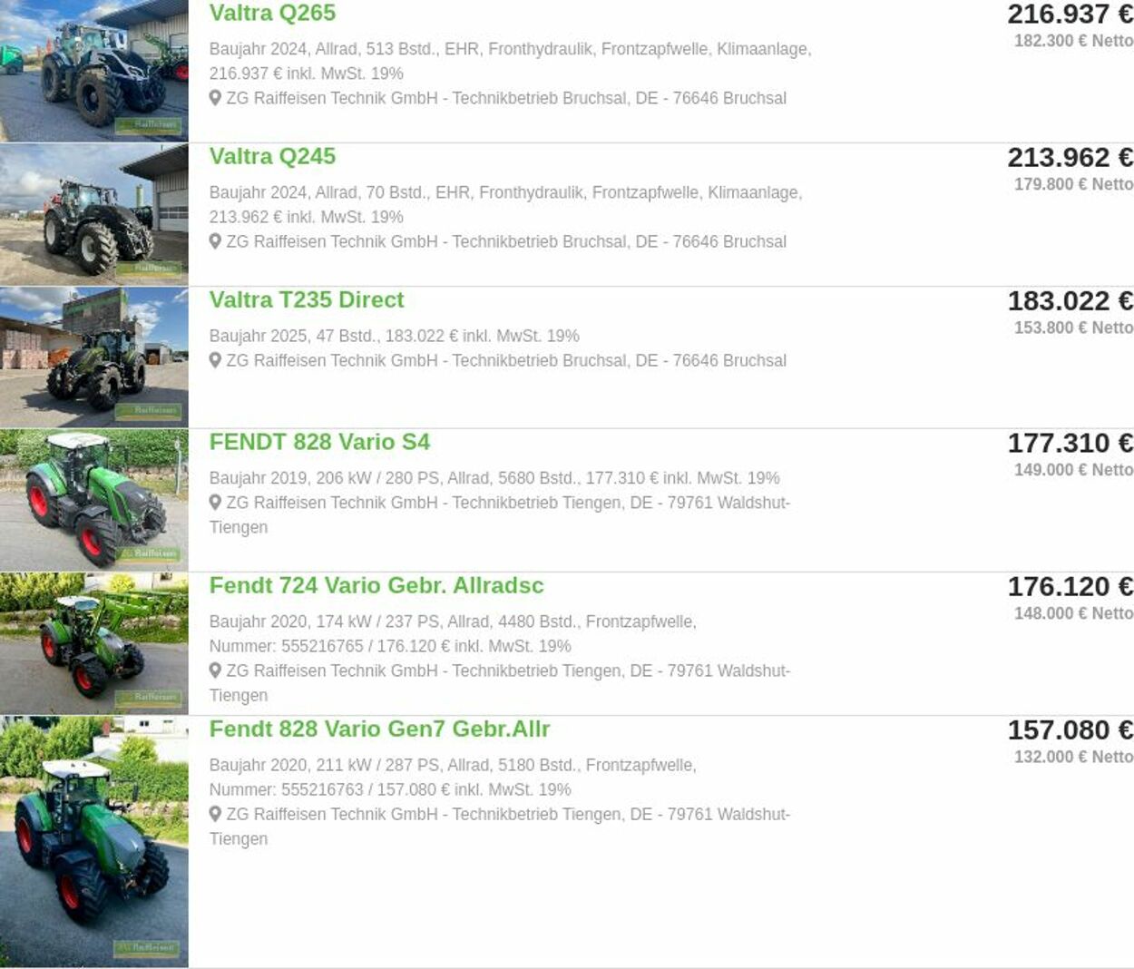 Prospekt ZG Raiffeisen 28.07.2025 - 06.08.2025