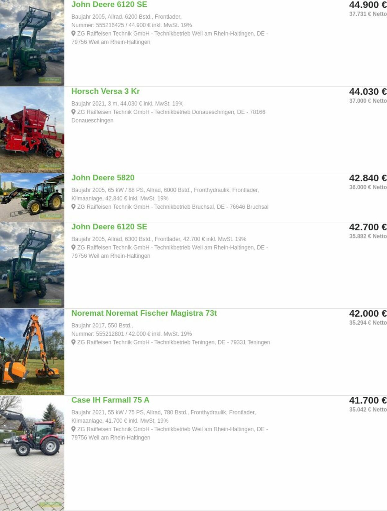 Prospekt ZG Raiffeisen 28.07.2025 - 06.08.2025