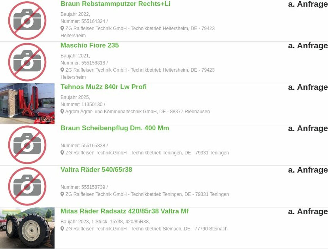 Prospekt ZG Raiffeisen 11.08.2025 - 20.08.2025