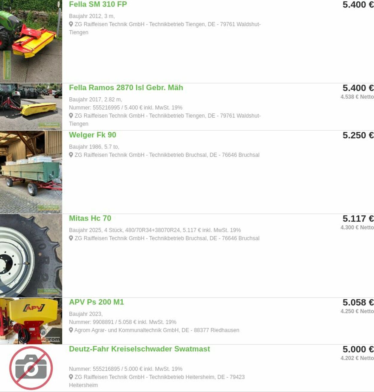 Prospekt ZG Raiffeisen 11.08.2025 - 20.08.2025