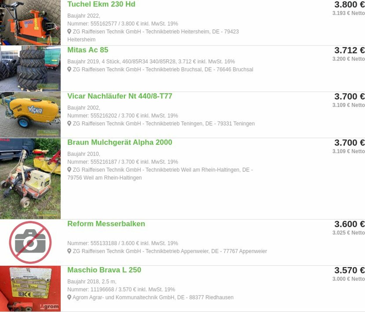 Prospekt ZG Raiffeisen 11.08.2025 - 20.08.2025