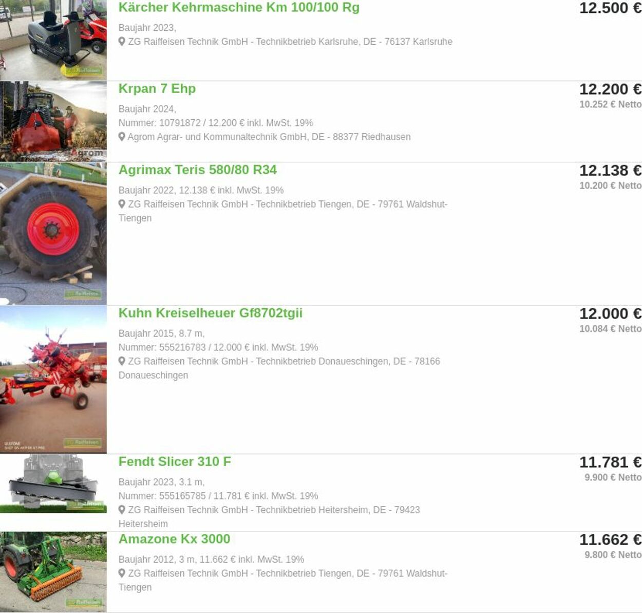 Prospekt ZG Raiffeisen 11.08.2025 - 20.08.2025