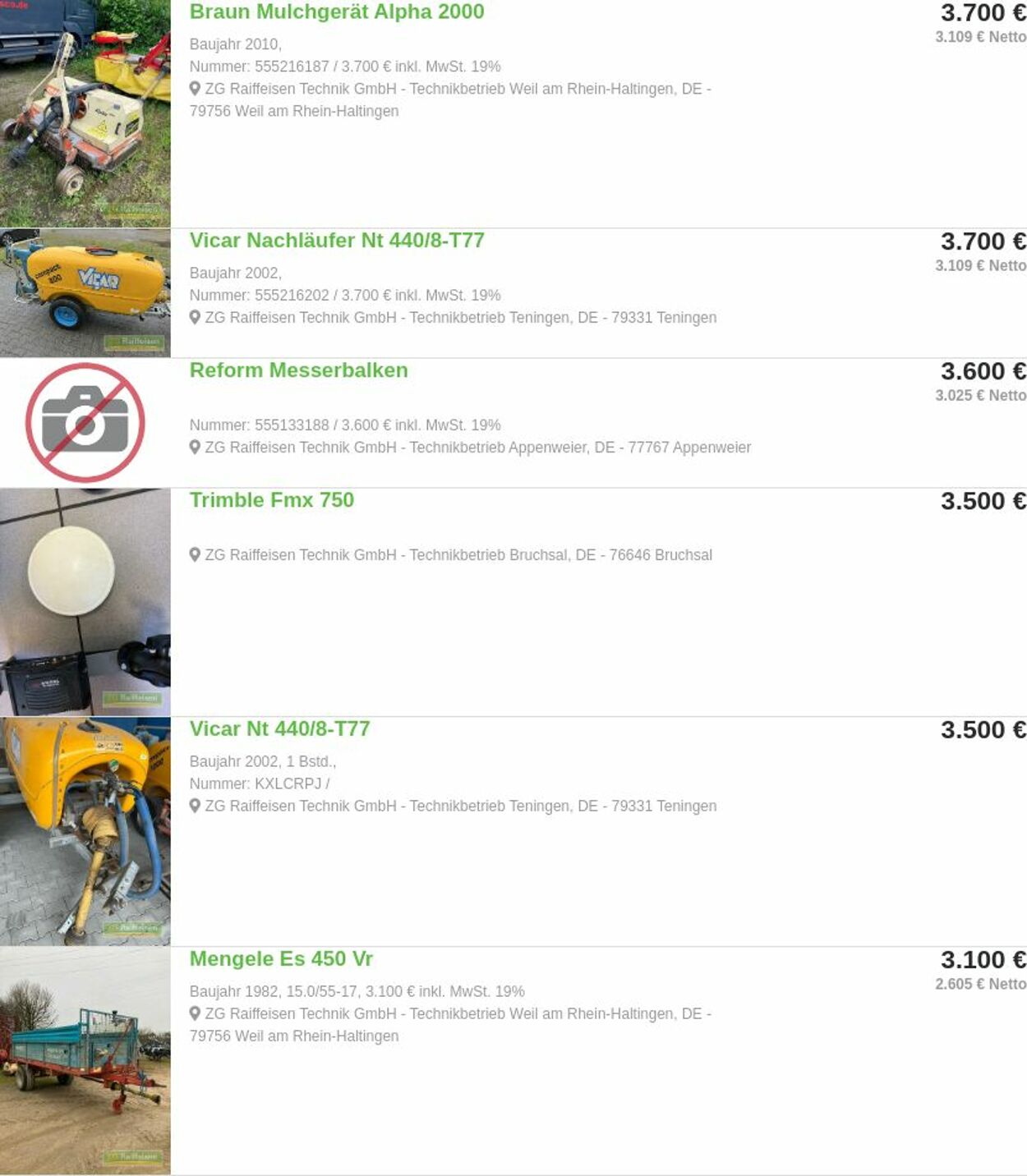 Prospekt ZG Raiffeisen 26.05.2025 - 04.06.2025