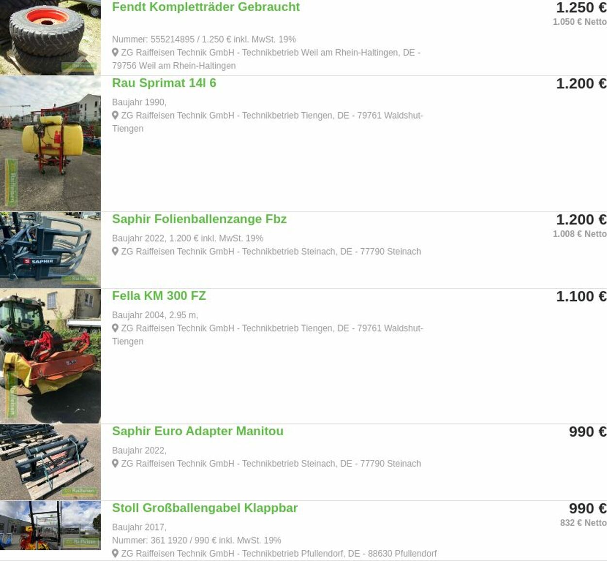 Prospekt ZG Raiffeisen 09.06.2025 - 18.06.2025