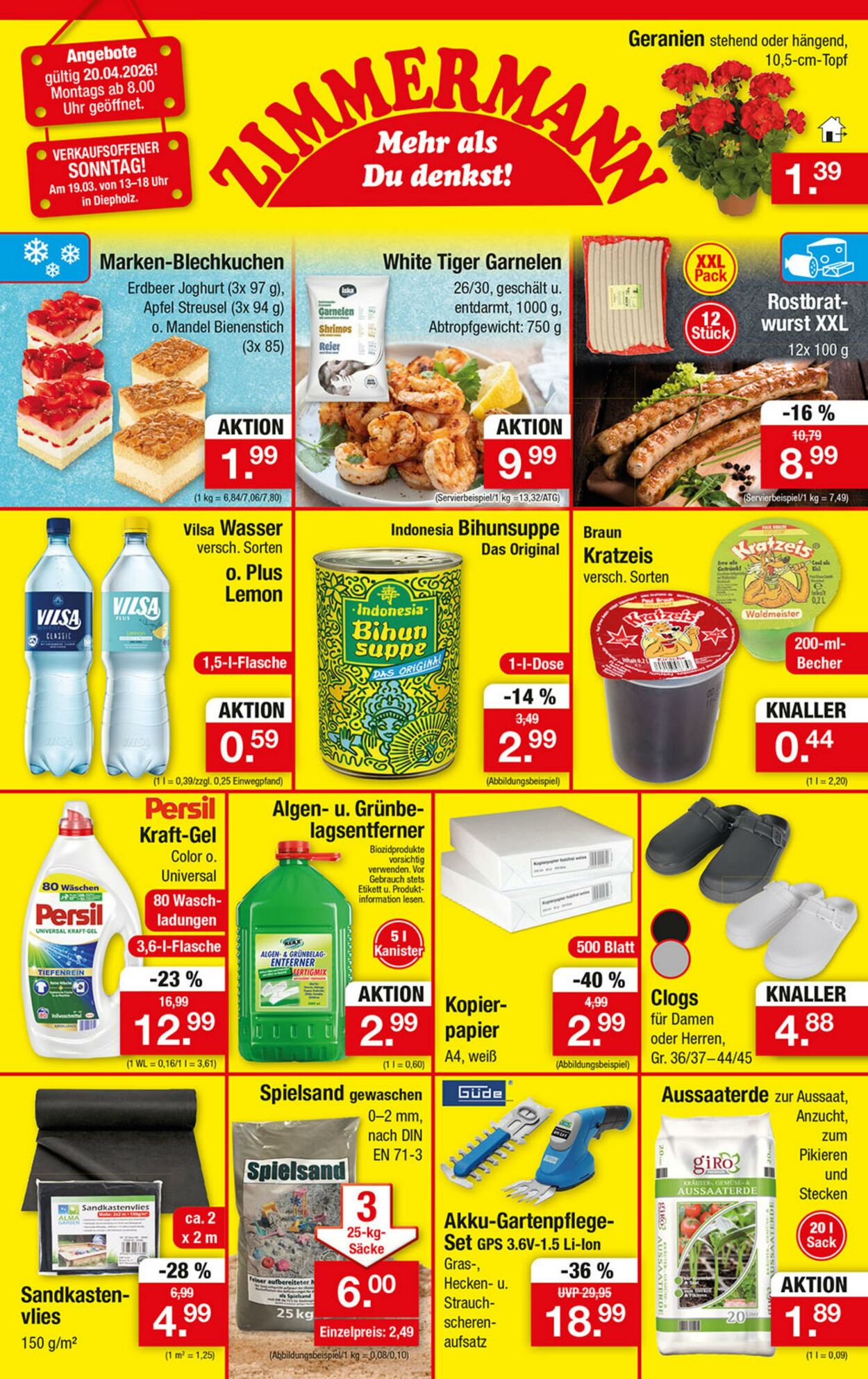 Prospekt Zimmermann 20.04.2026 - 25.04.2026