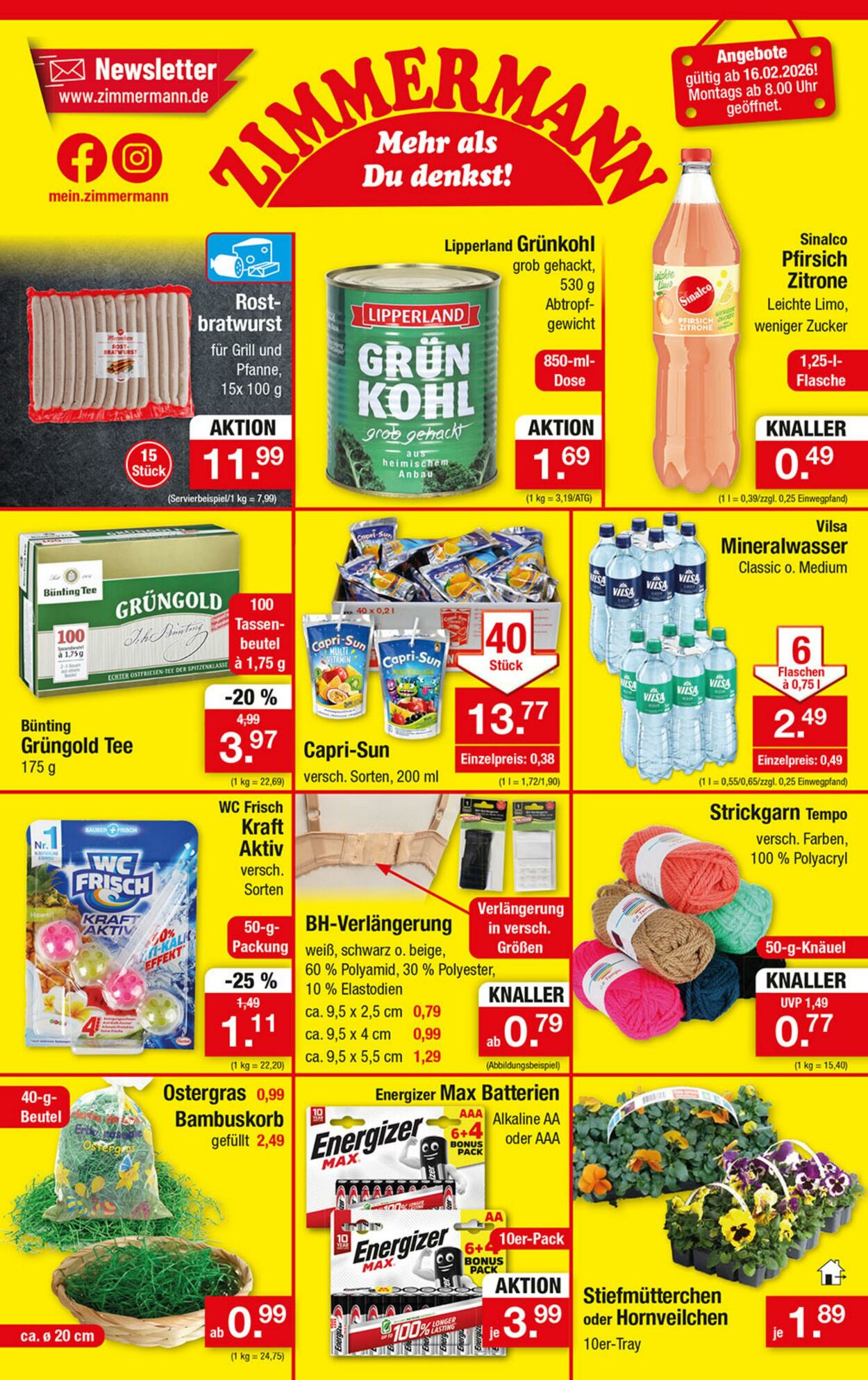Prospekt Zimmermann 16.02.2026 - 21.02.2026