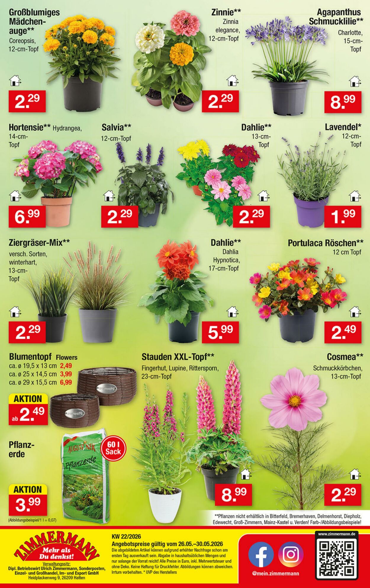 Prospekt Zimmermann 18.05.2026 - 23.05.2026
