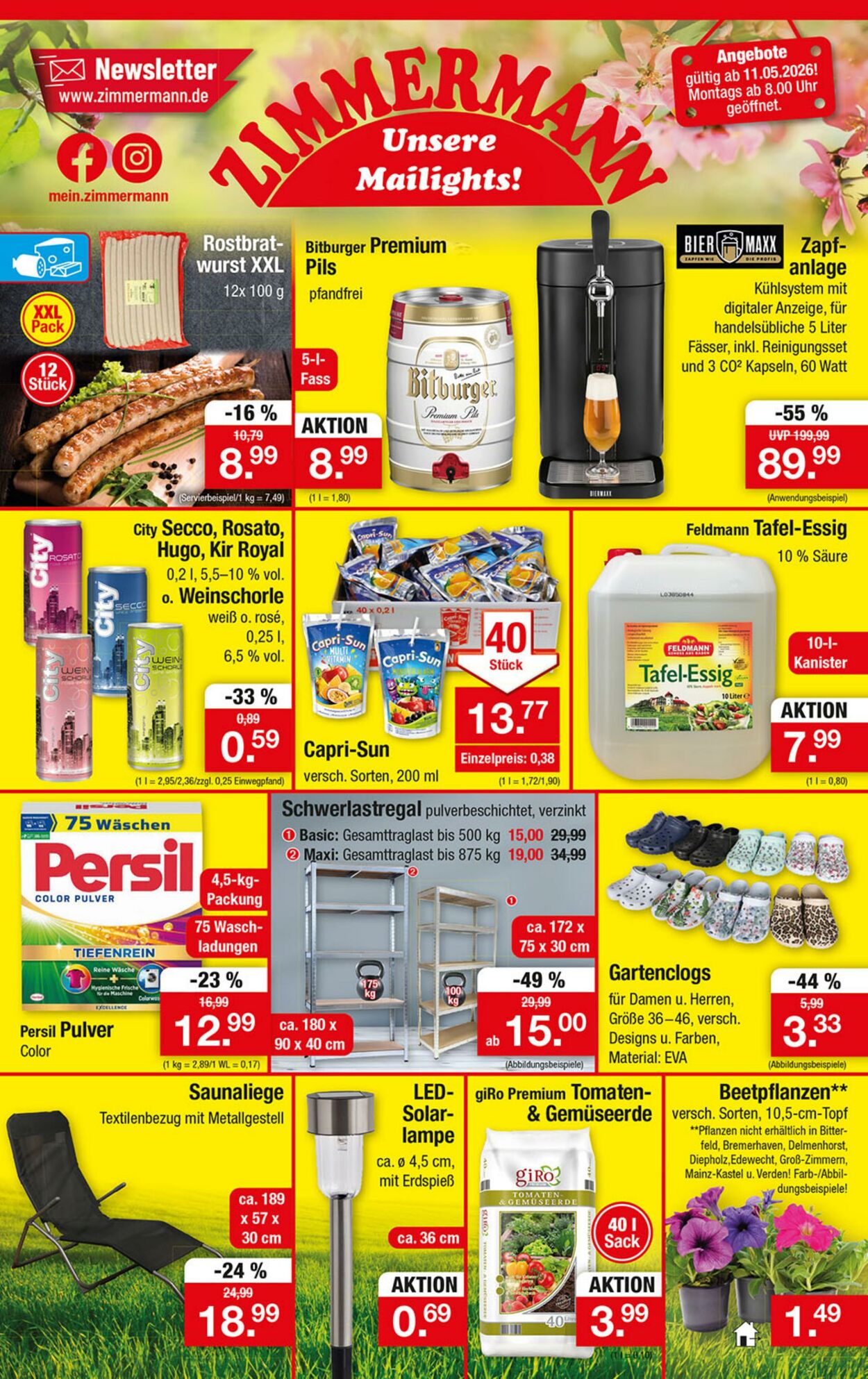 Prospekt Zimmermann 18.05.2026 - 23.05.2026