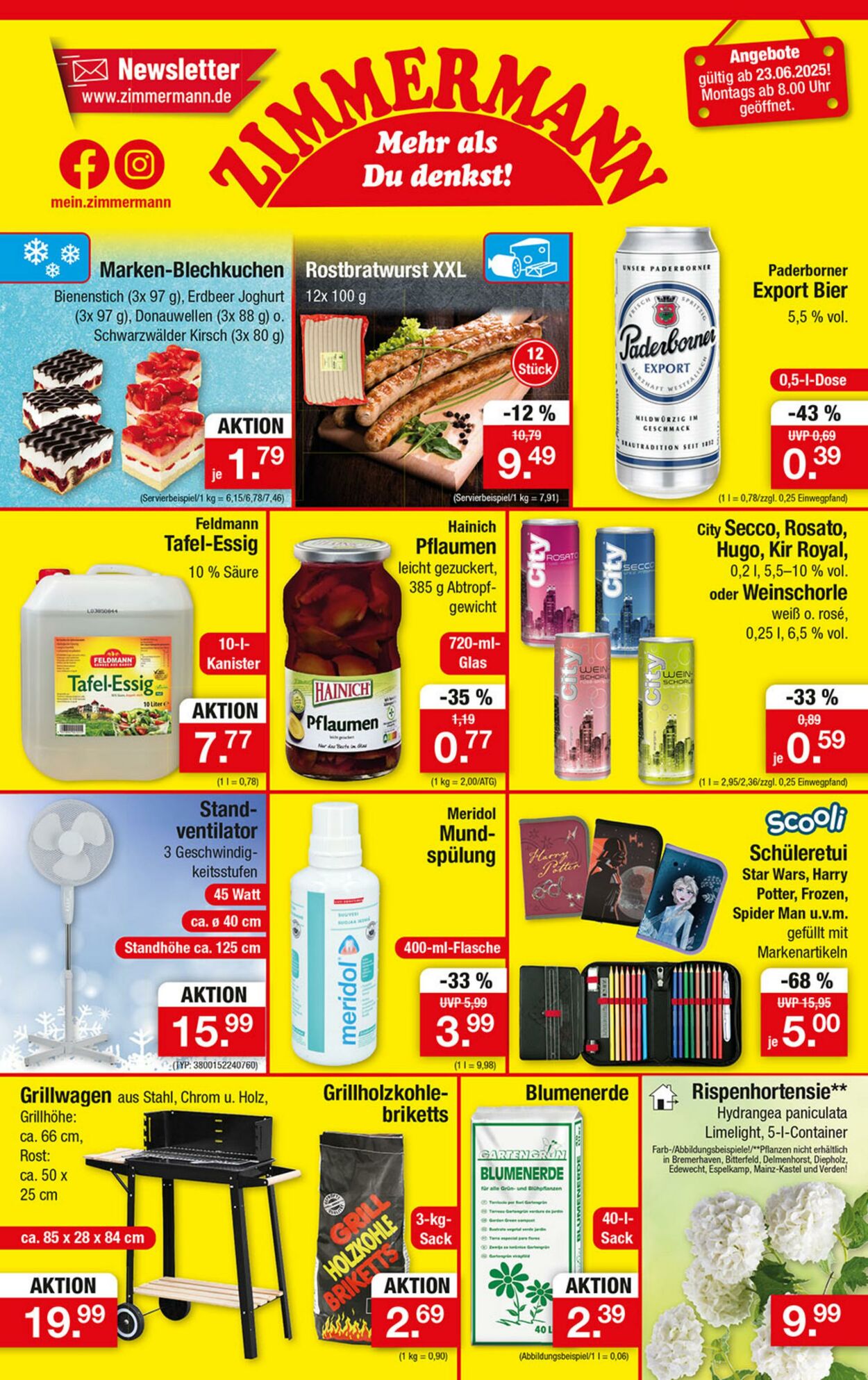 Prospekt Zimmermann 23.06.2025 - 28.06.2025