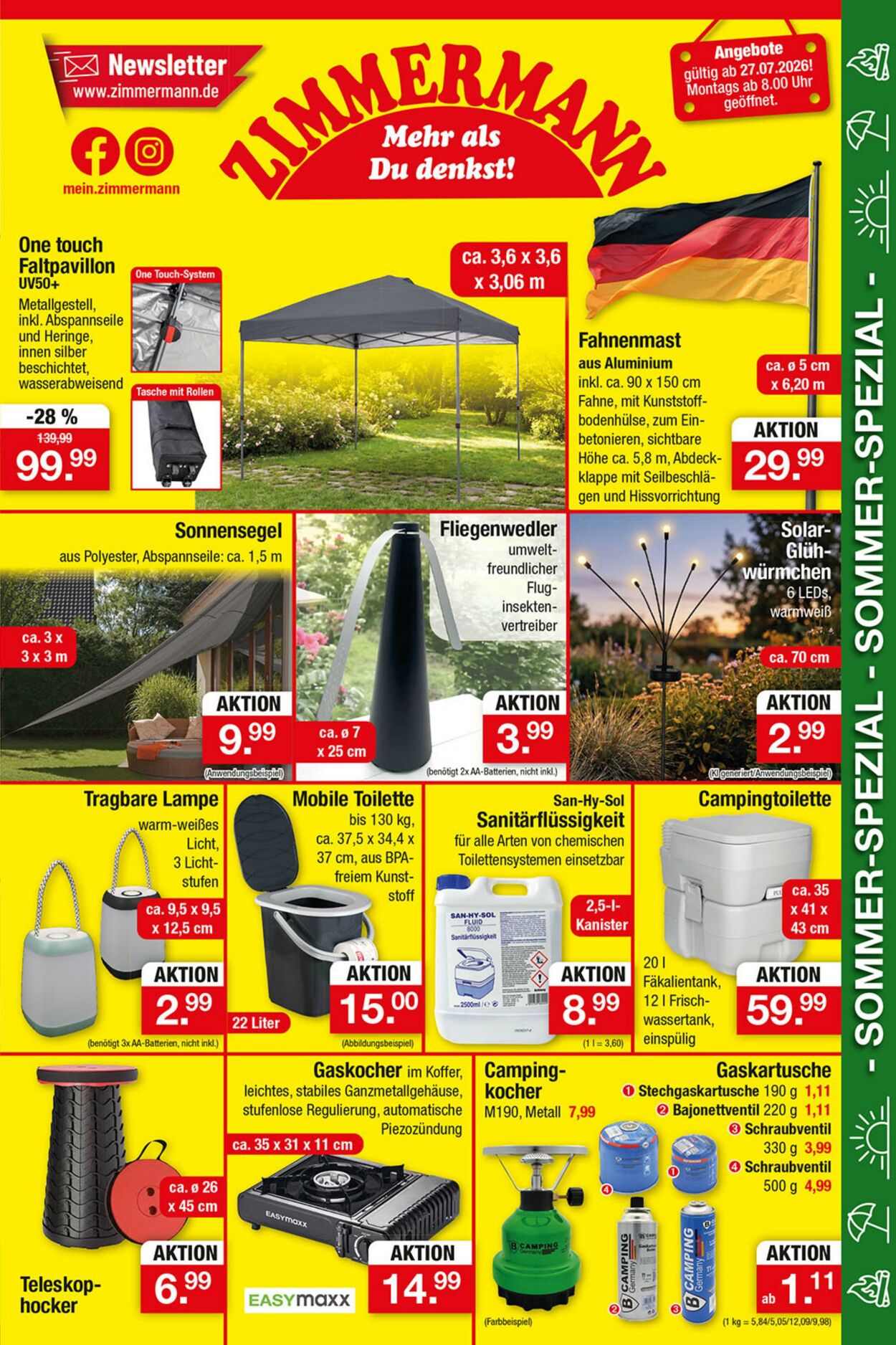 Prospekt Zimmermann 27.07.2026 - 01.08.2026