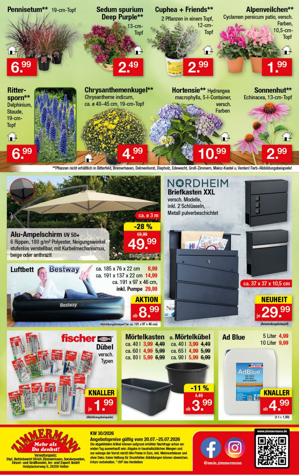 Prospekt Zimmermann 20.07.2026 - 25.07.2026