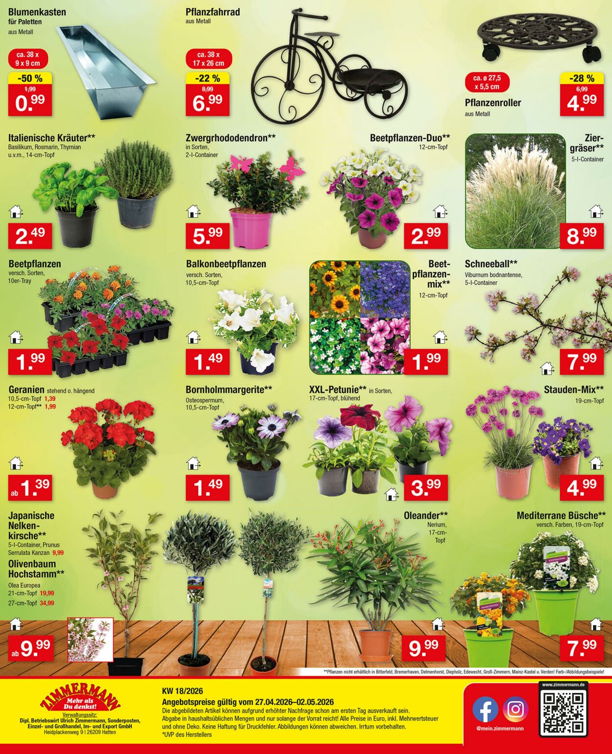 Prospekt Zimmermann 20.04.2026 - 25.04.2026