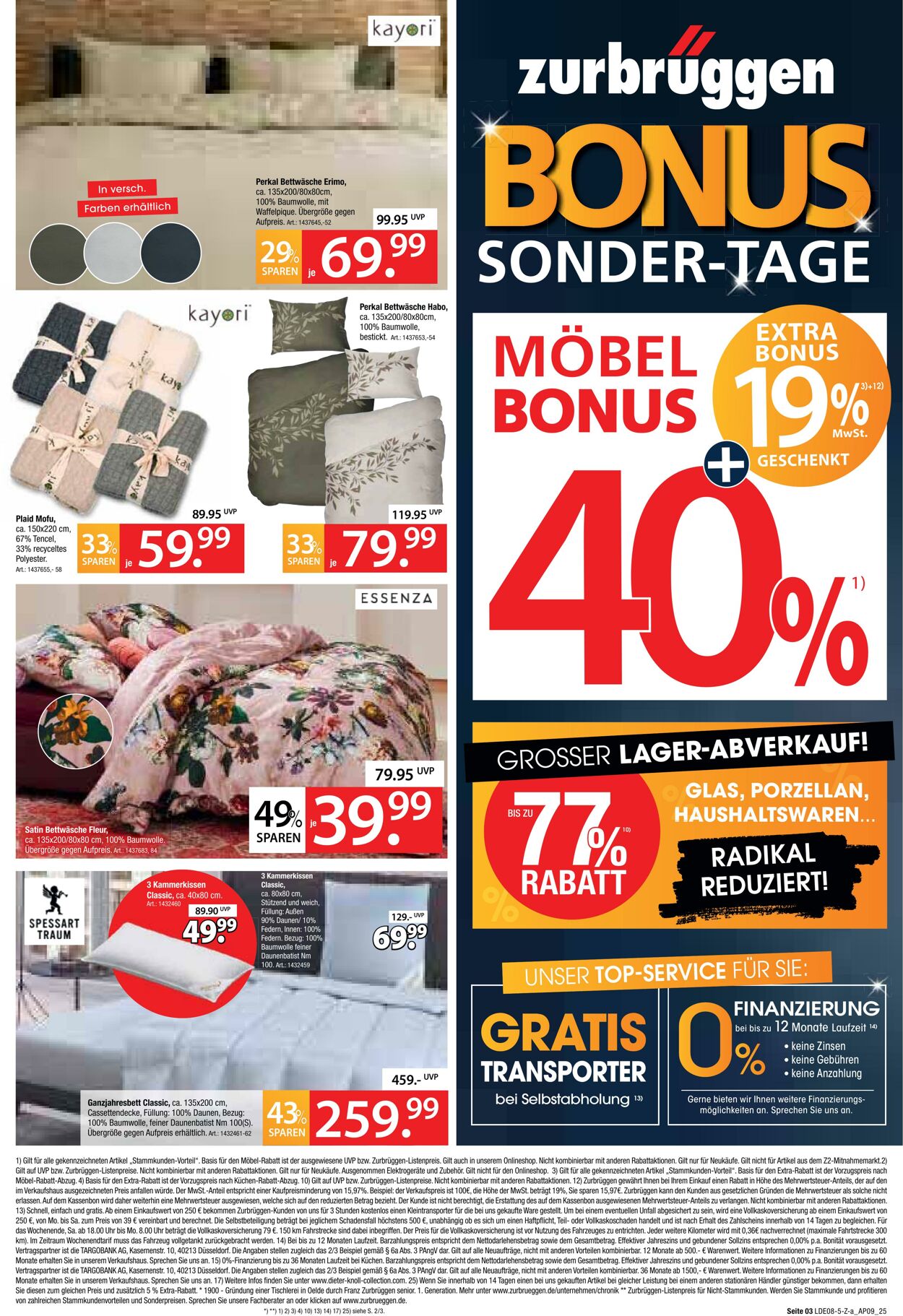Prospekt Zurbrüggen 28.08.2025 - 06.09.2025