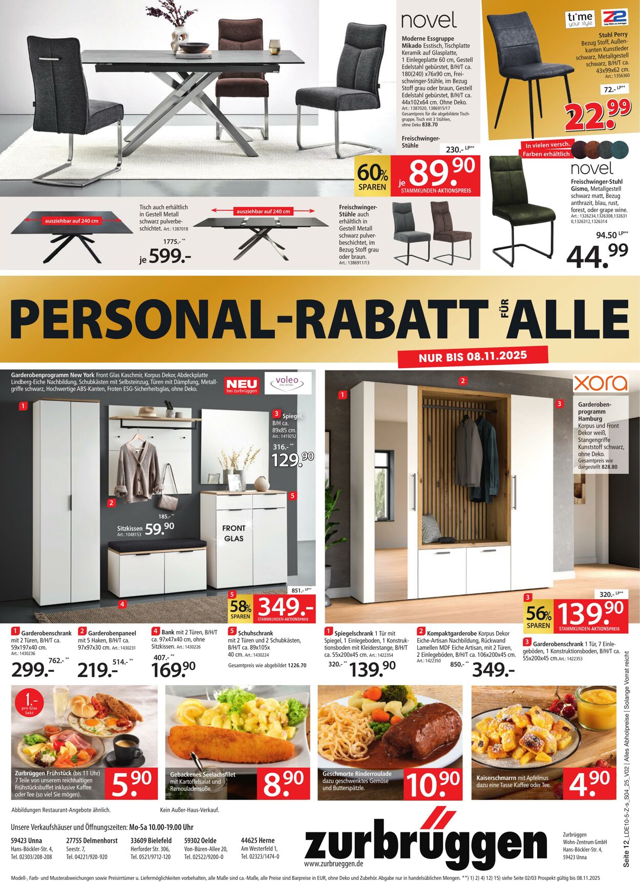 Prospekt Zurbrüggen 02.11.2025 - 08.11.2025