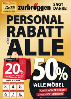 Prospekt Zurbrüggen 02.11.2025 - 08.11.2025
