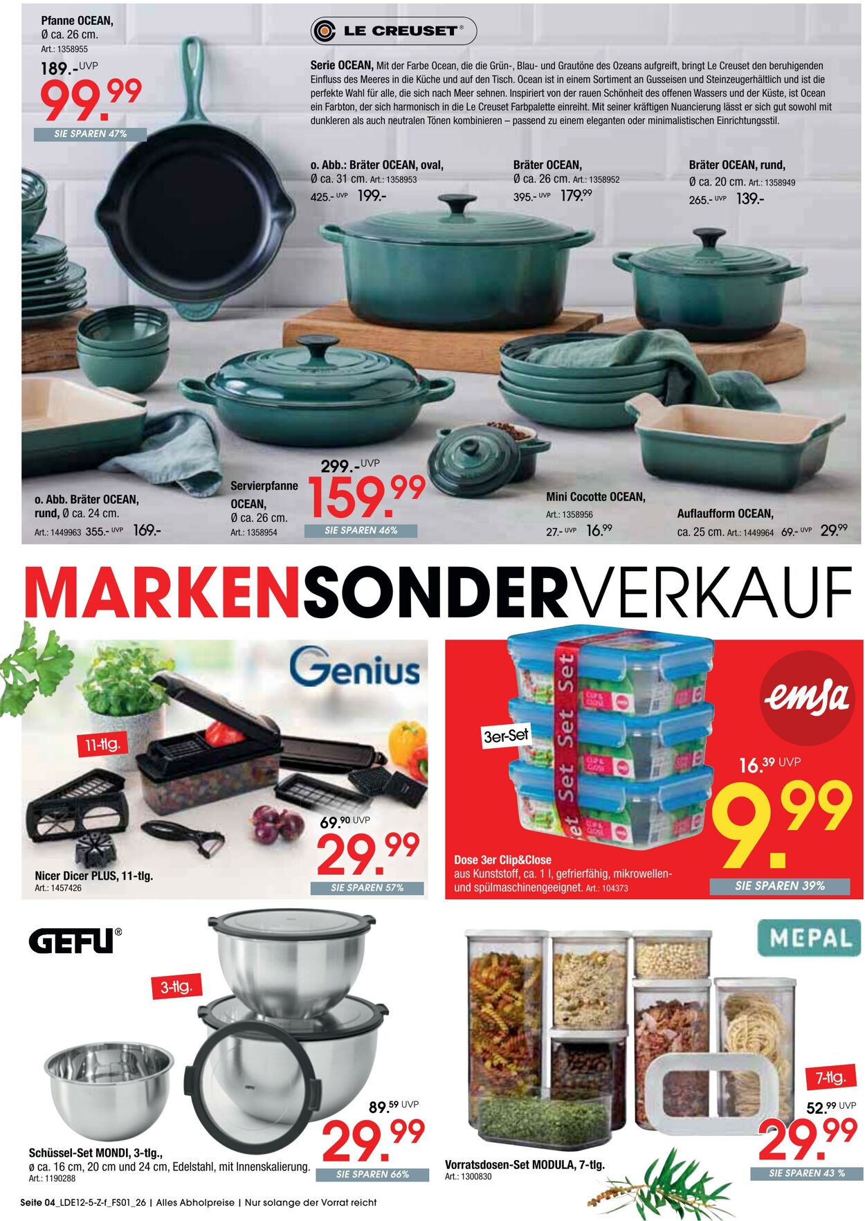 Prospekt Zurbrüggen 09.12.2025 - 10.01.2026