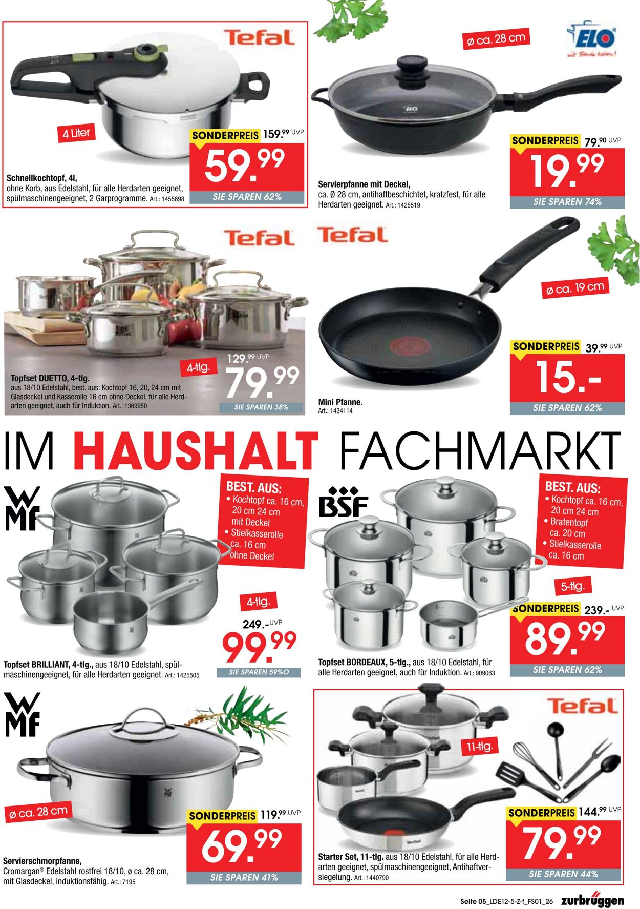 Prospekt Zurbrüggen 09.12.2025 - 10.01.2026