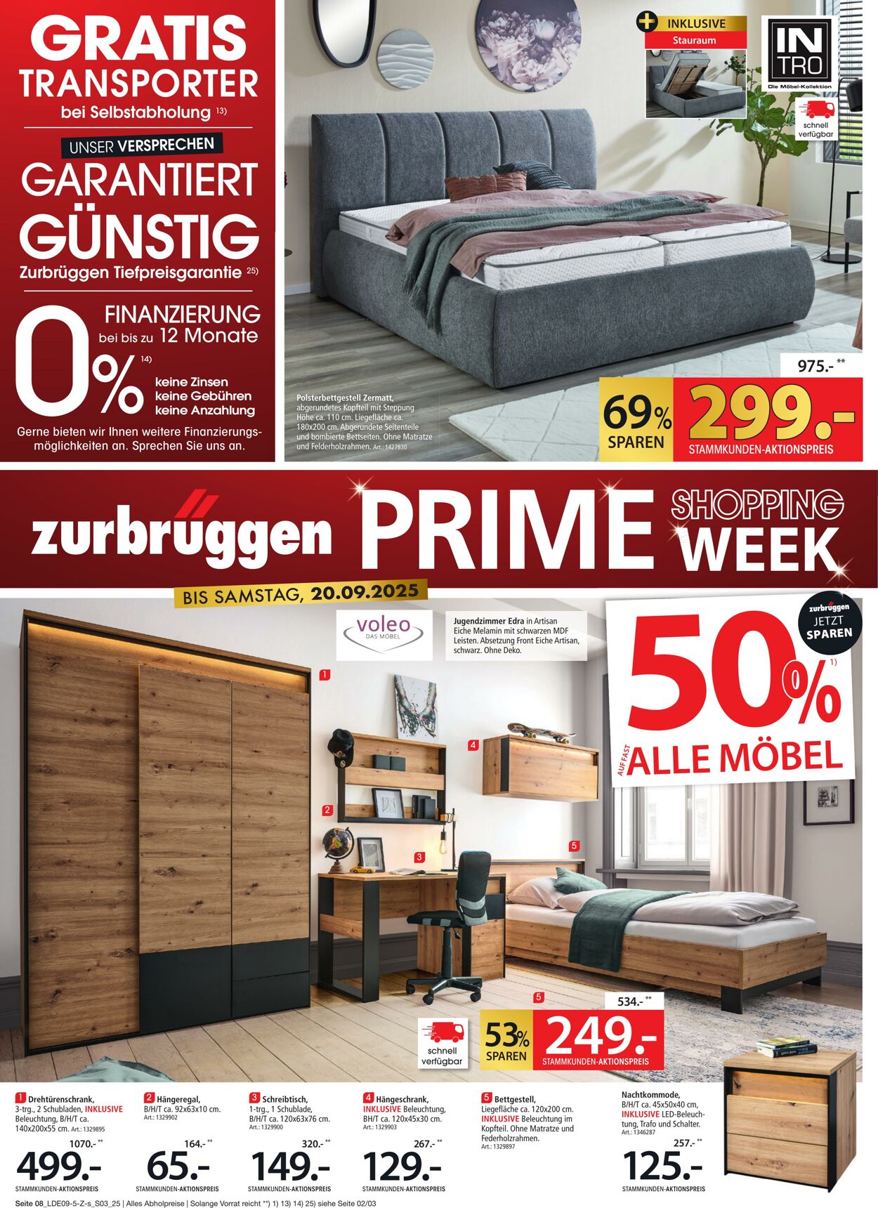 Prospekt Zurbrüggen 09.09.2025 - 13.09.2025