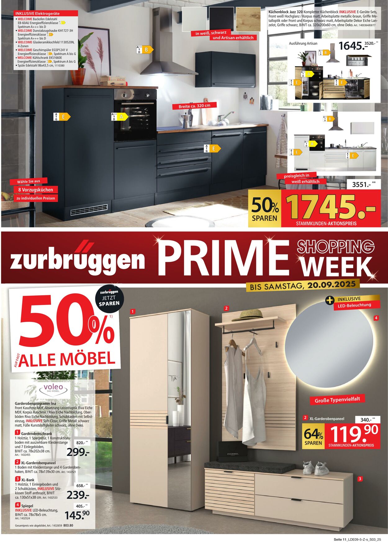 Prospekt Zurbrüggen 09.09.2025 - 13.09.2025