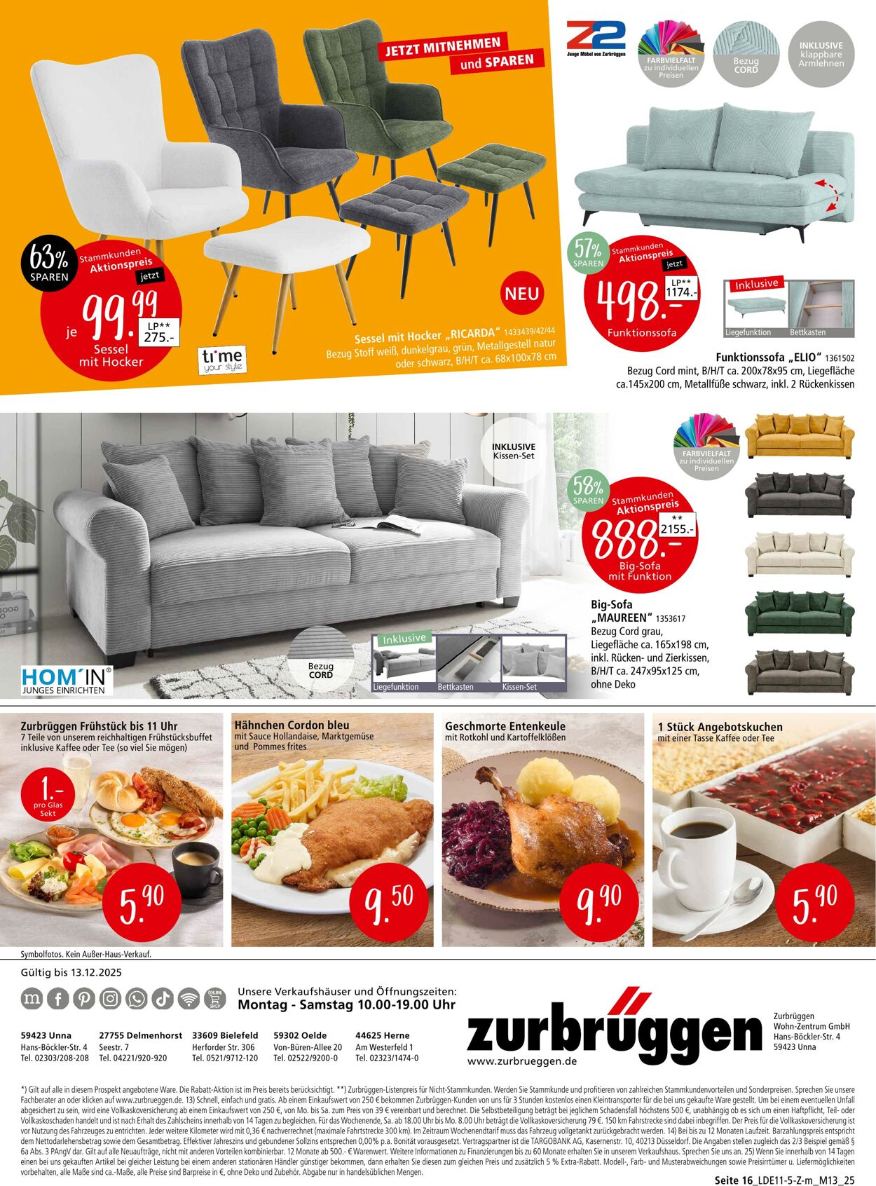 Prospekt Zurbrüggen 12.11.2025 - 13.12.2025