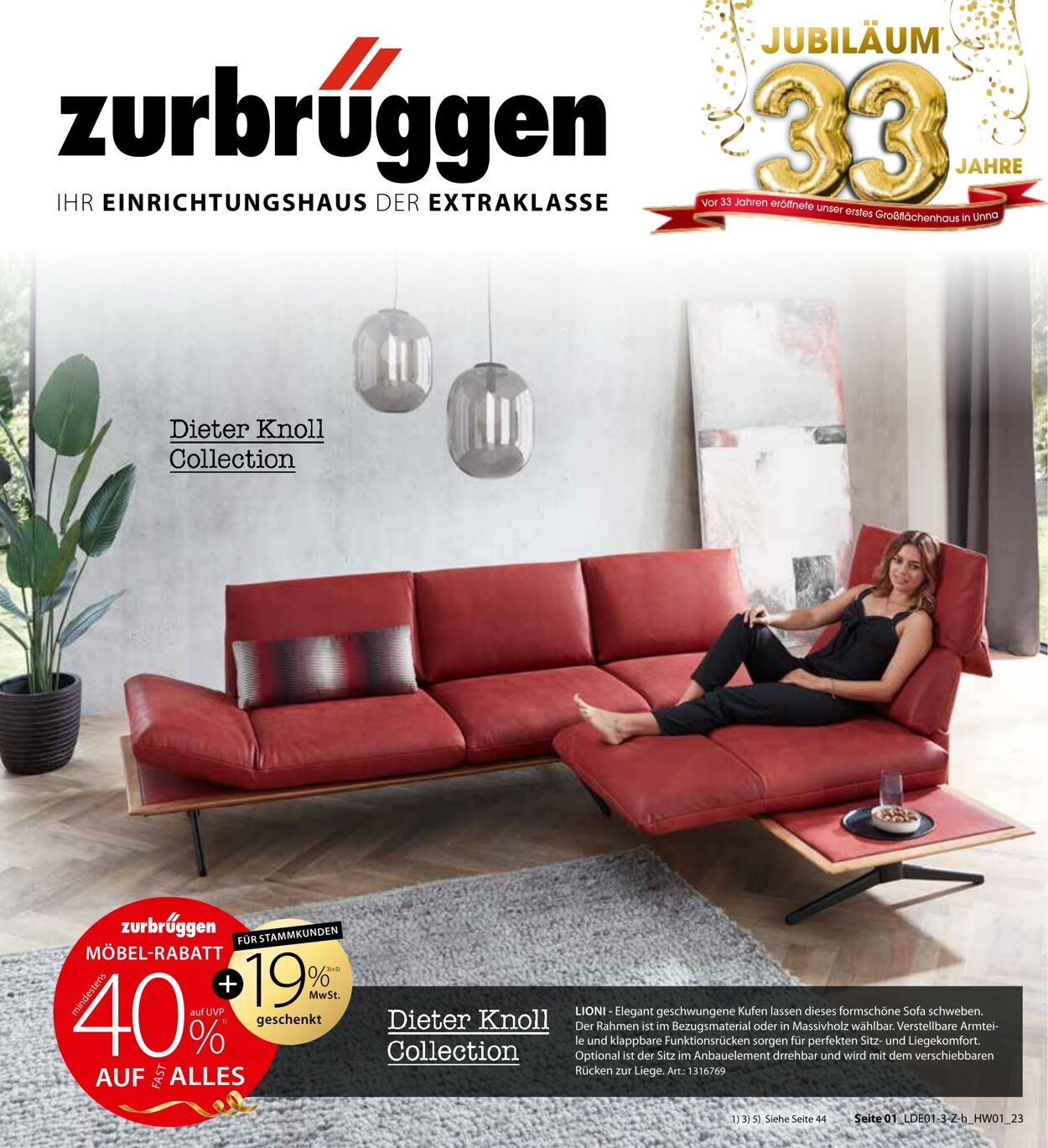 Prospekt Zurbrüggen 27.12.2022 - 15.01.2023