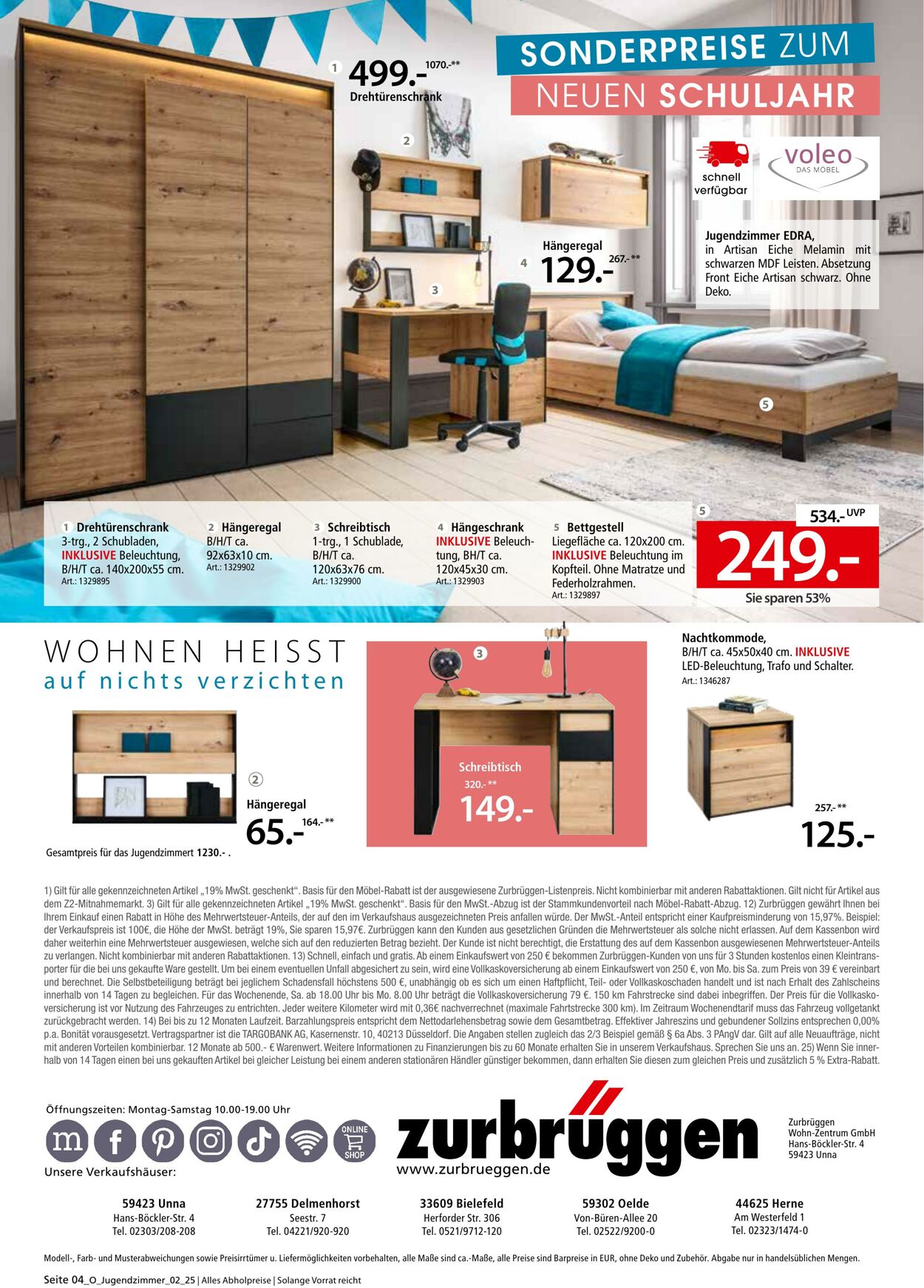 Prospekt Zurbrüggen 11.08.2025 - 15.09.2025