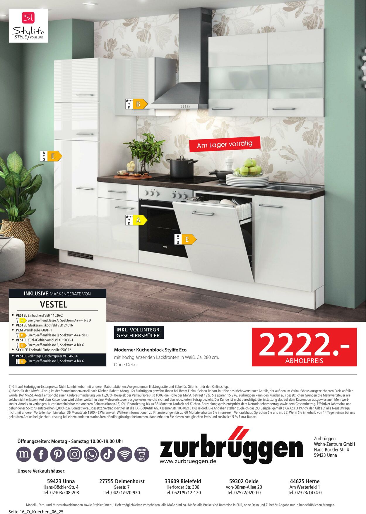 Prospekt Zurbrüggen 02.07.2025 - 16.08.2025