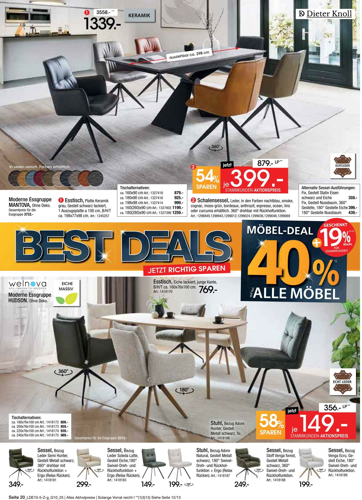 Prospekt Zurbrüggen 06.10.2025 - 18.10.2025