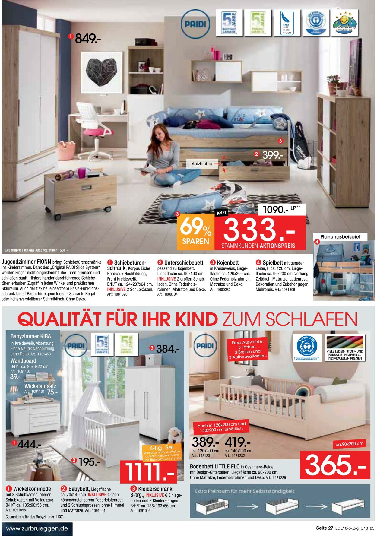Prospekt Zurbrüggen 06.10.2025 - 18.10.2025