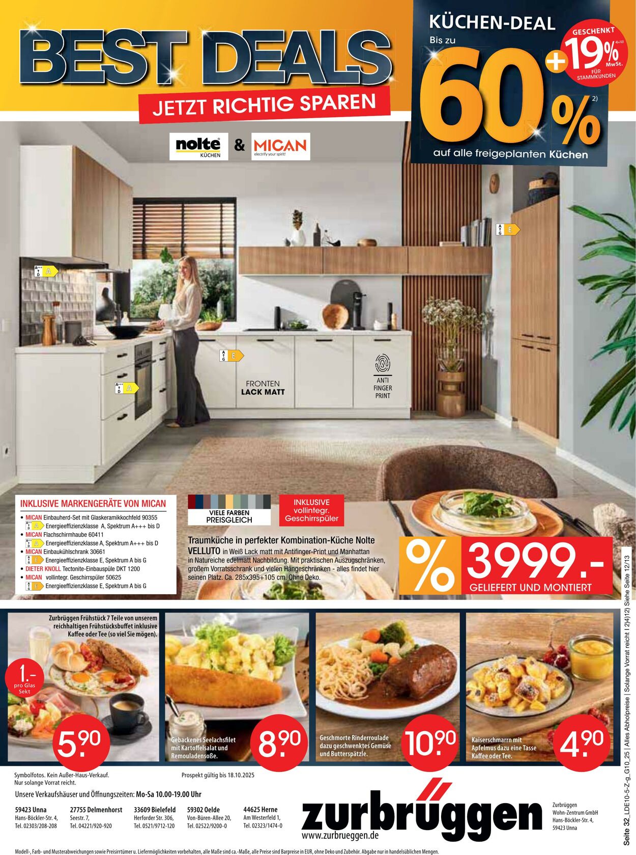 Prospekt Zurbrüggen 06.10.2025 - 18.10.2025