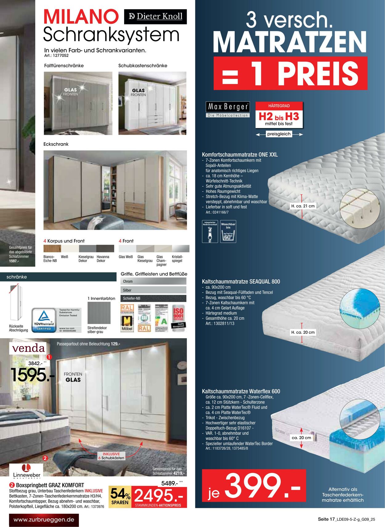 Prospekt Zurbrüggen 16.09.2025 - 20.09.2025