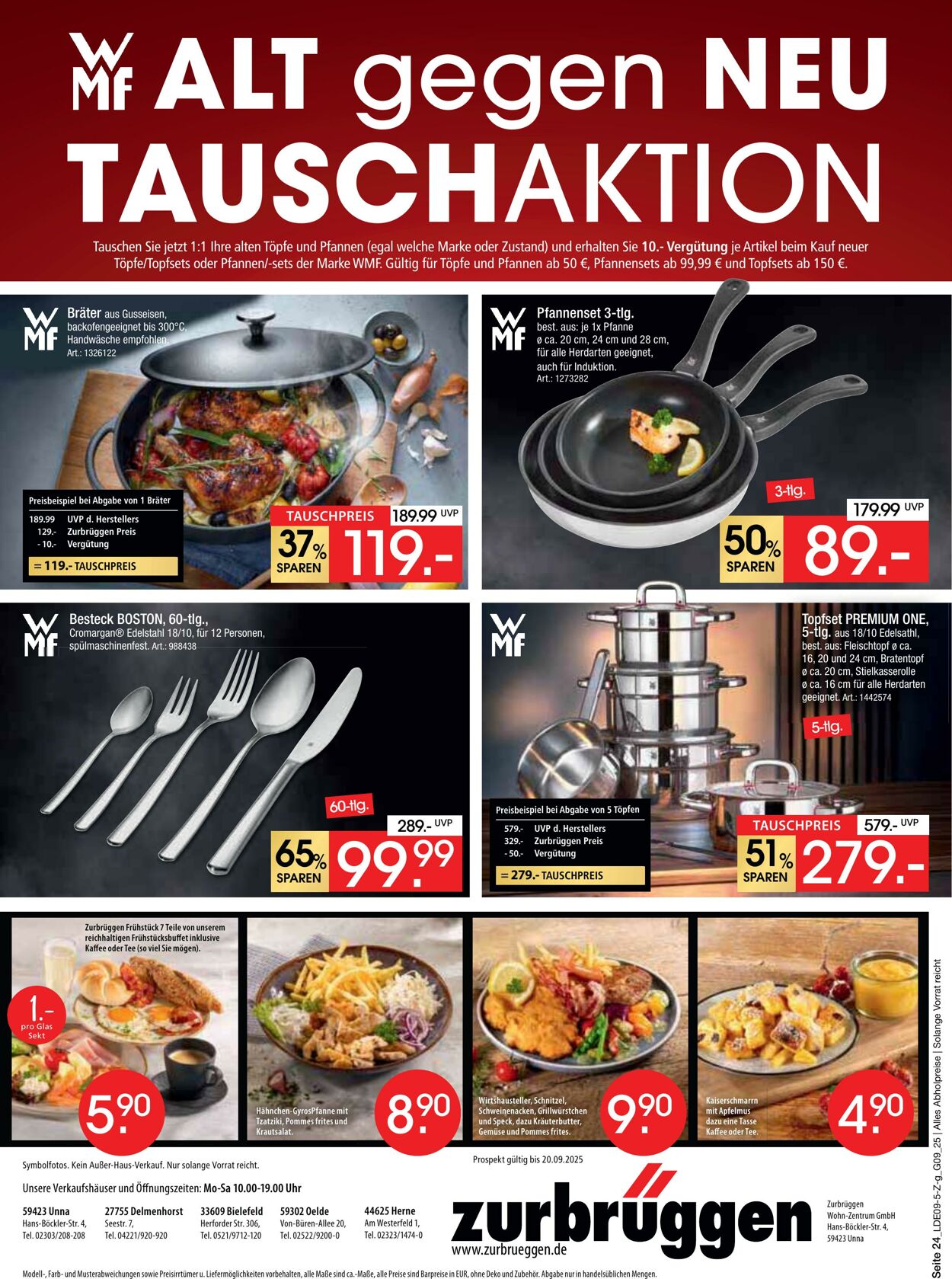 Prospekt Zurbrüggen 16.09.2025 - 20.09.2025