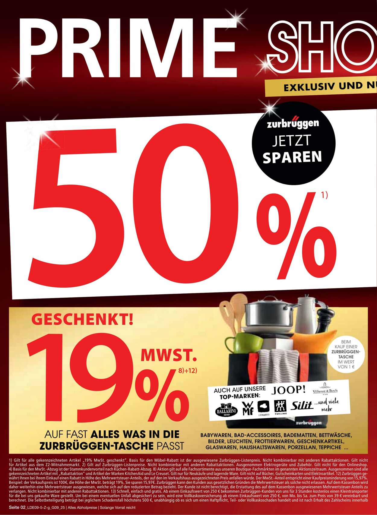 Prospekt Zurbrüggen 16.09.2025 - 20.09.2025