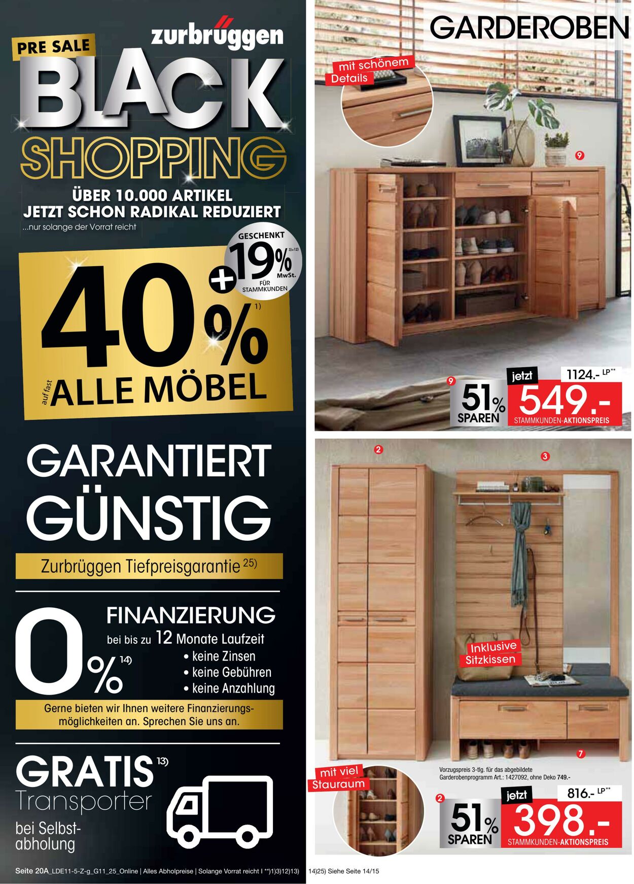 Prospekt Zurbrüggen 12.11.2025 - 22.11.2025