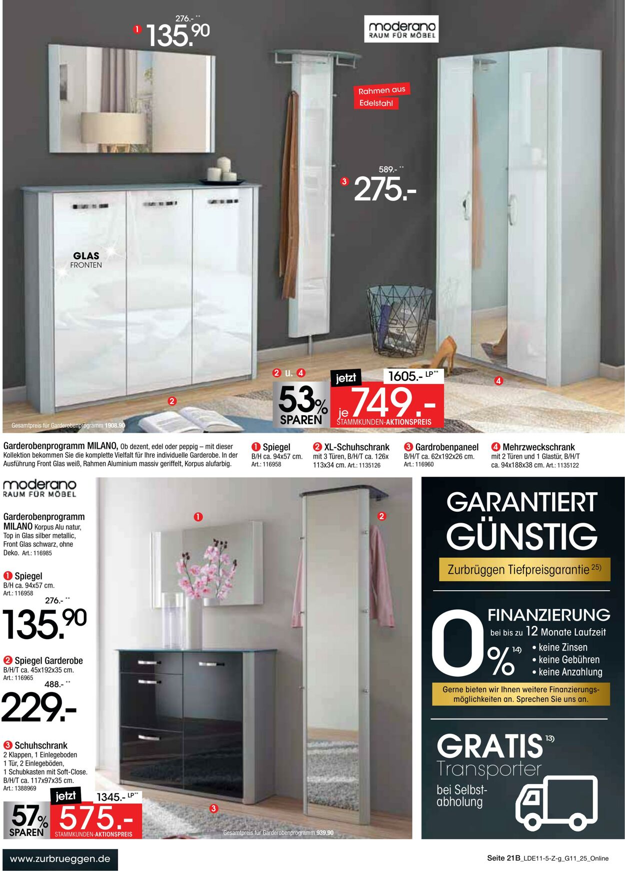 Prospekt Zurbrüggen 12.11.2025 - 22.11.2025