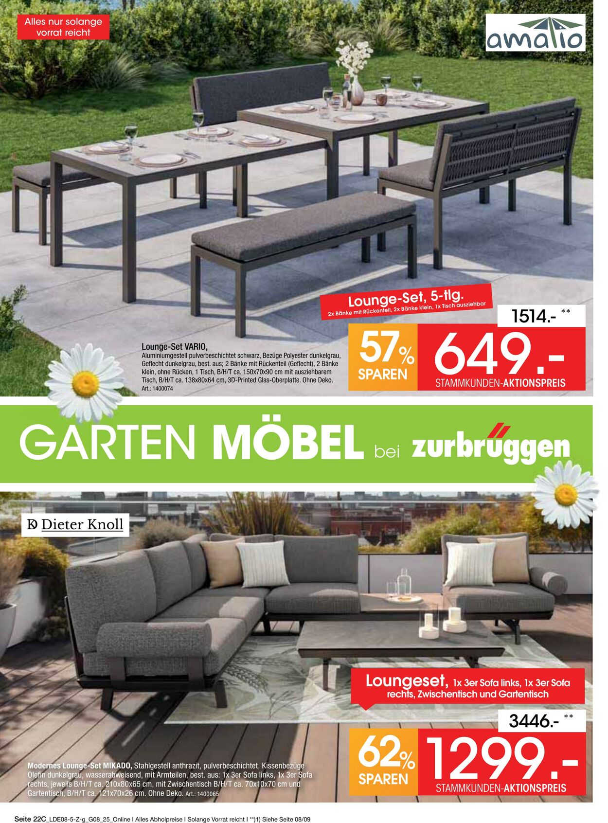 Prospekt Zurbrüggen 05.08.2025 - 23.08.2025