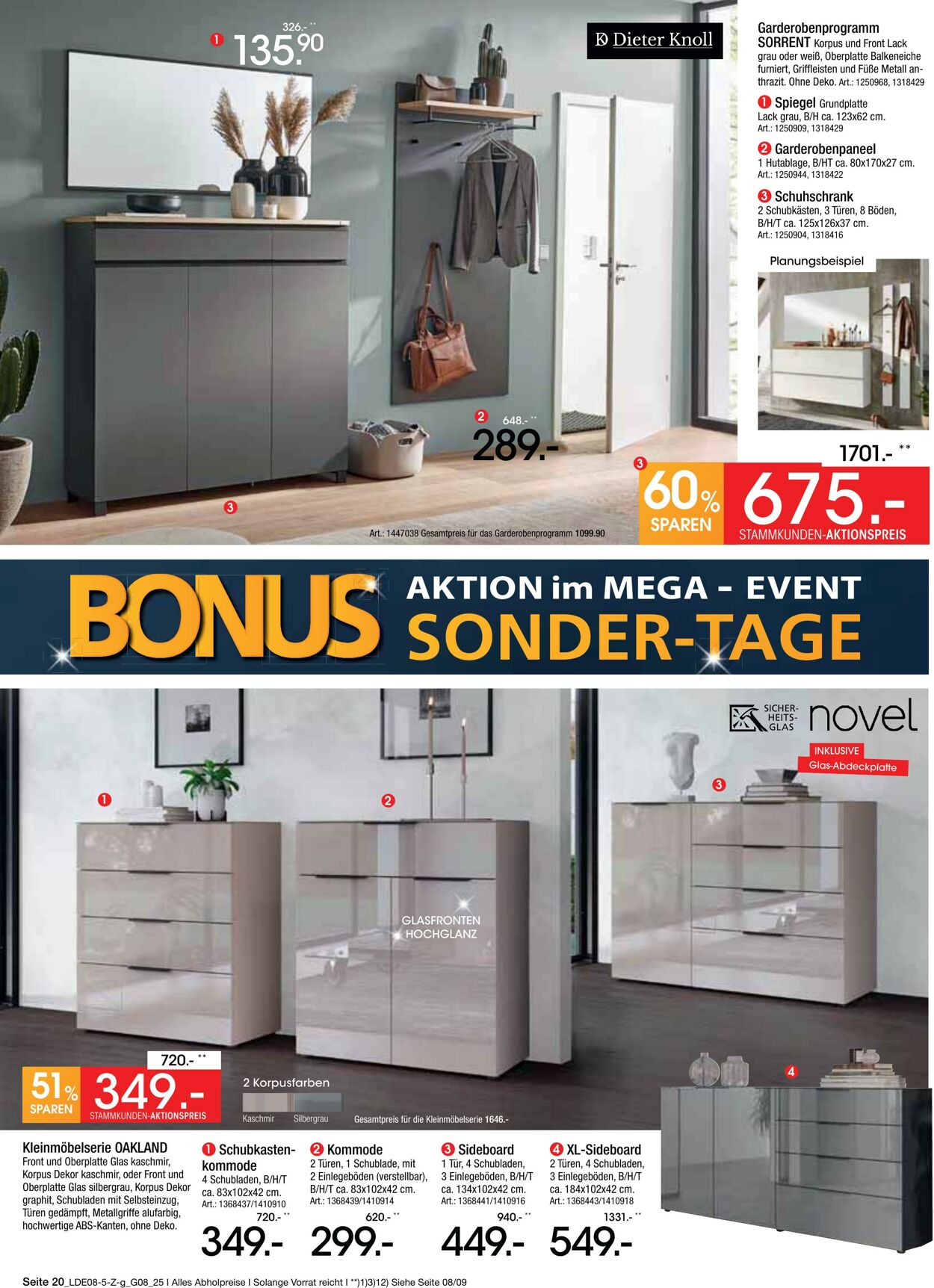 Prospekt Zurbrüggen 05.08.2025 - 23.08.2025