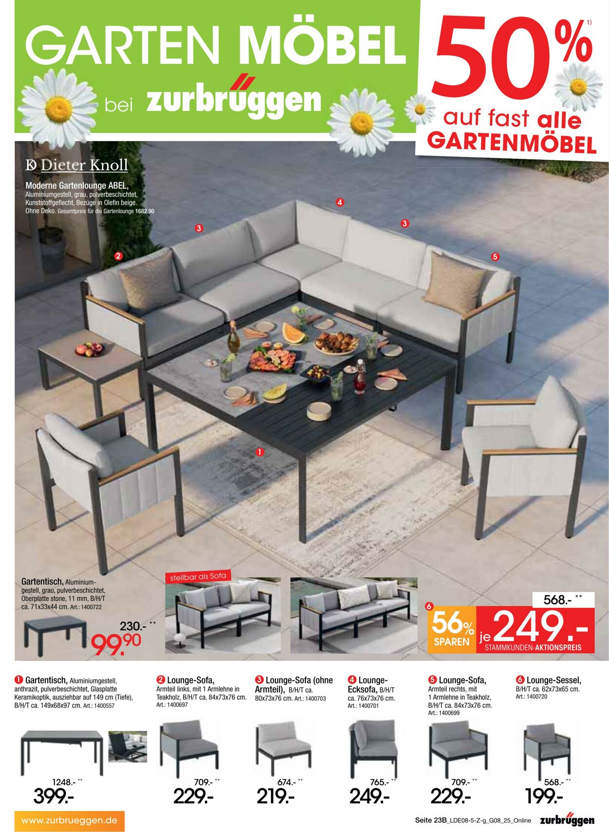 Prospekt Zurbrüggen 05.08.2025 - 23.08.2025