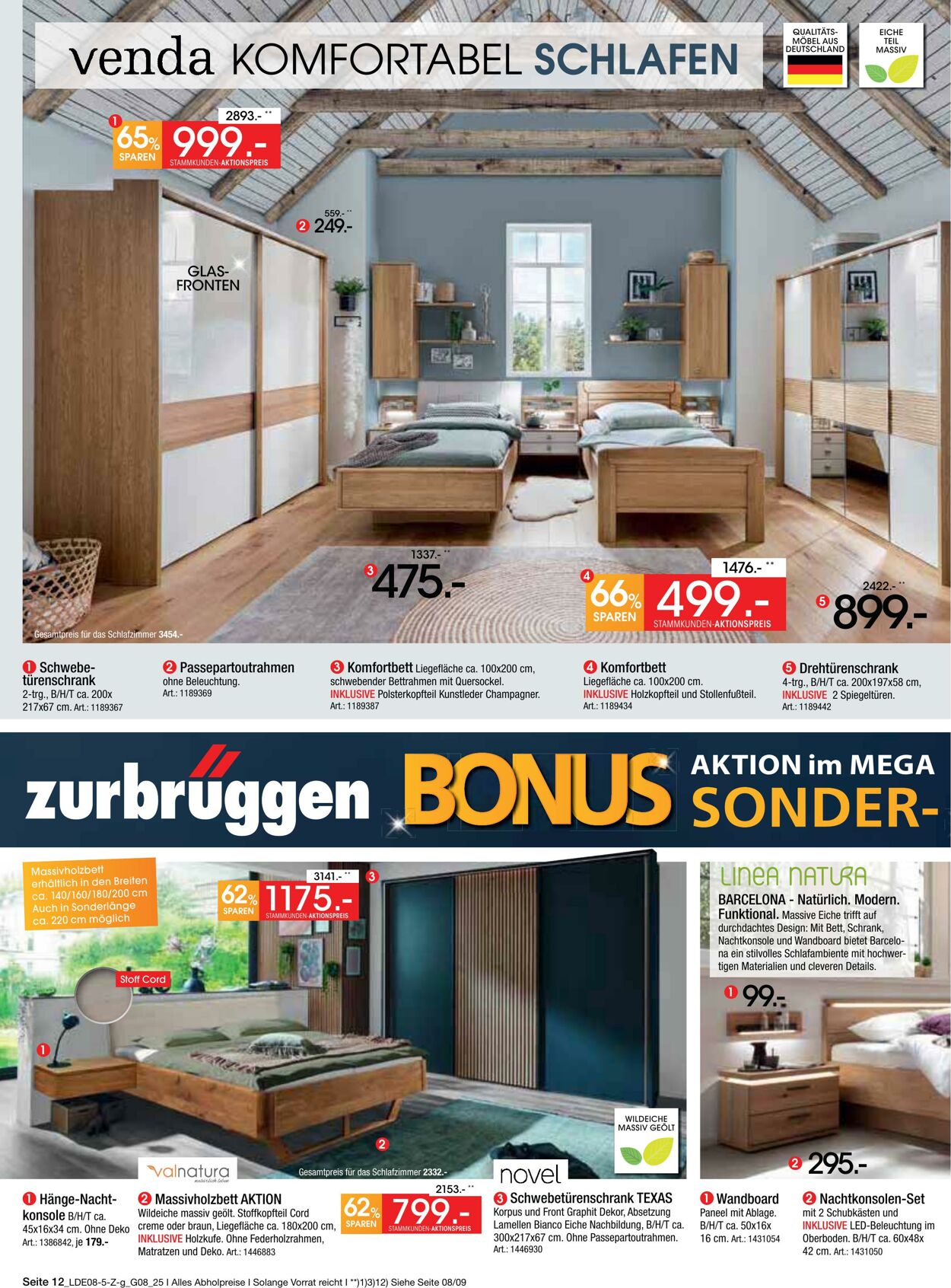Prospekt Zurbrüggen 05.08.2025 - 23.08.2025