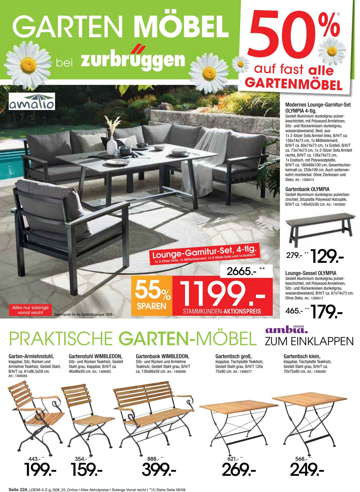 Prospekt Zurbrüggen 05.08.2025 - 23.08.2025