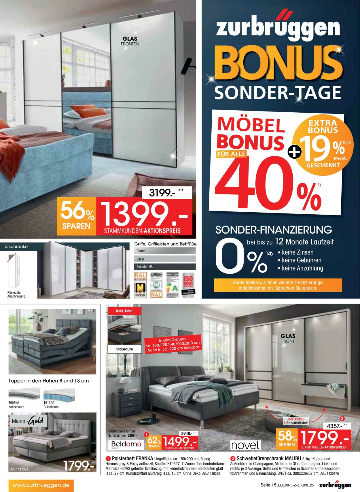 Prospekt Zurbrüggen 05.08.2025 - 23.08.2025