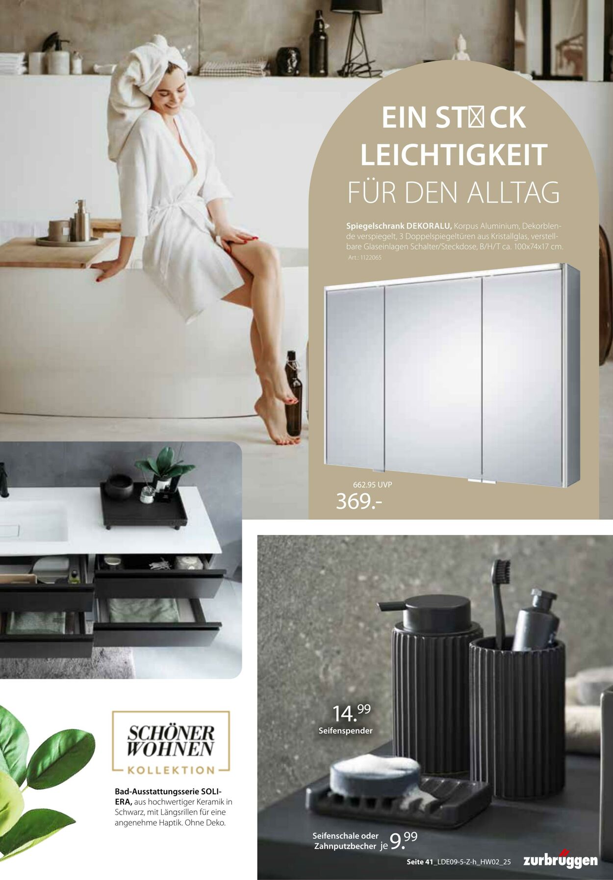 Prospekt Zurbrüggen 02.10.2025 - 25.10.2025
