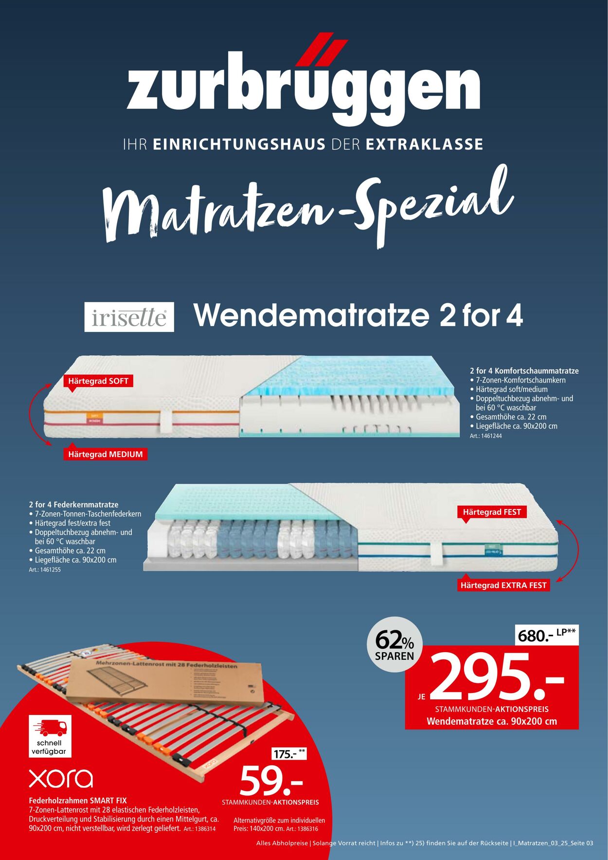 Prospekt Zurbrüggen 17.11.2025 - 28.02.2026