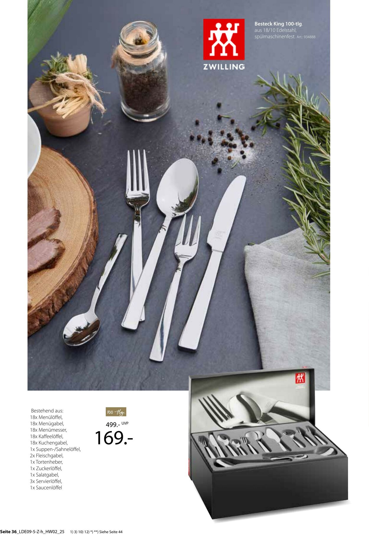 Prospekt Zurbrüggen 09.09.2025 - 28.09.2025