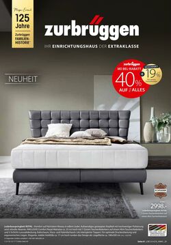 Prospekt Zurbrüggen 09.09.2025 - 28.09.2025