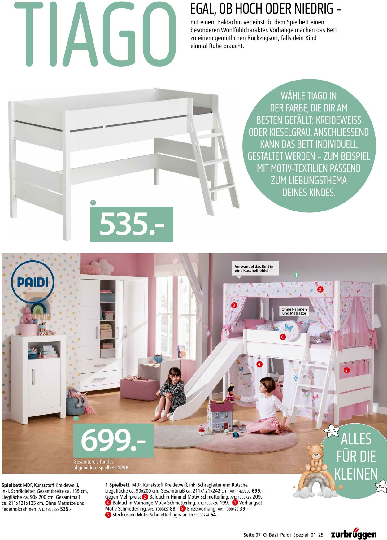 Prospekt Zurbrüggen 29.05.2025 - 30.06.2025