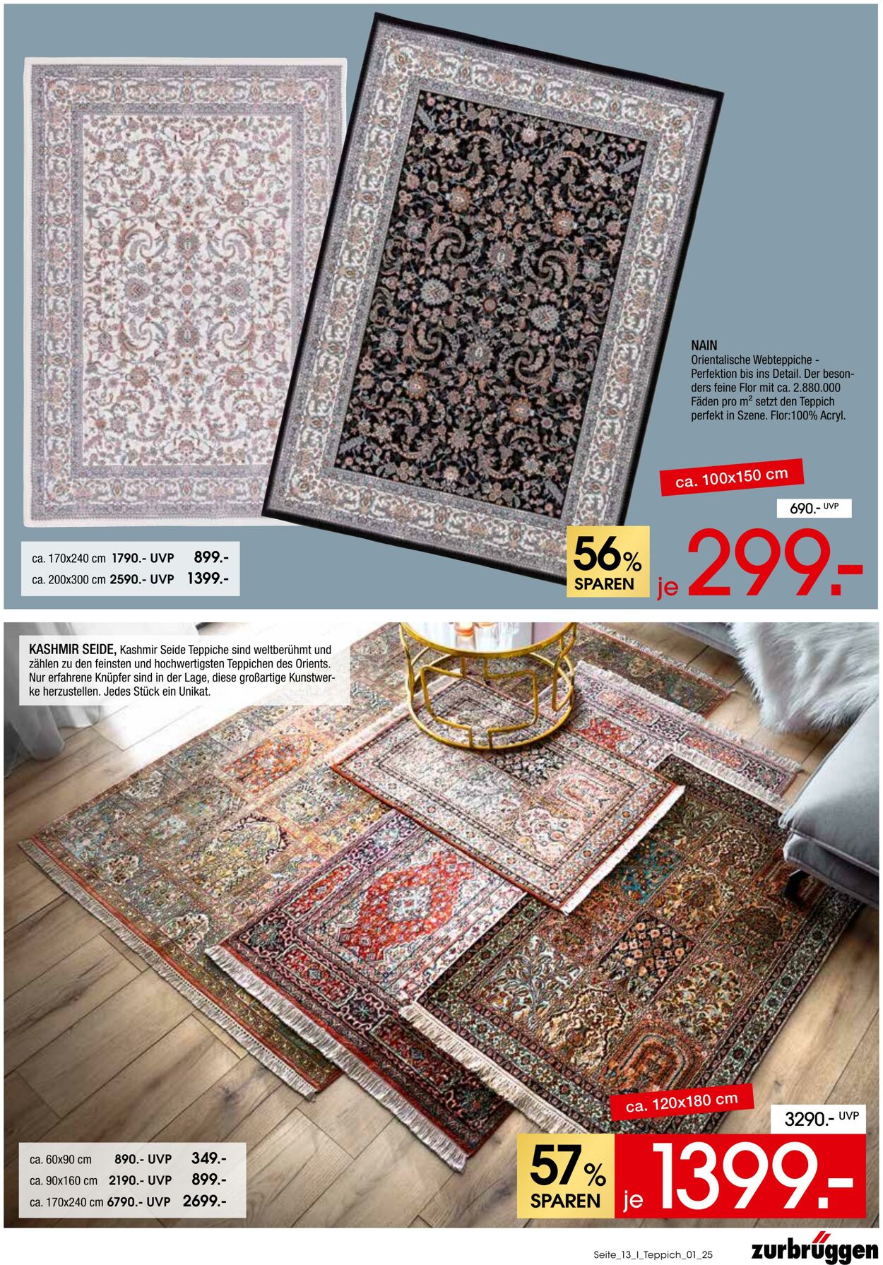 Prospekt Zurbrüggen 05.05.2025 - 30.06.2025