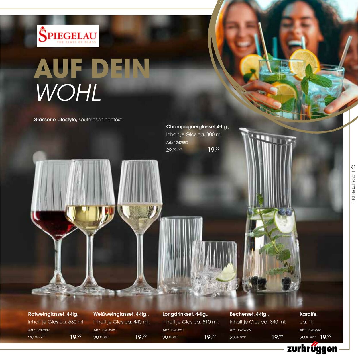 Prospekt Zurbrüggen 22.10.2025 - 31.01.2026