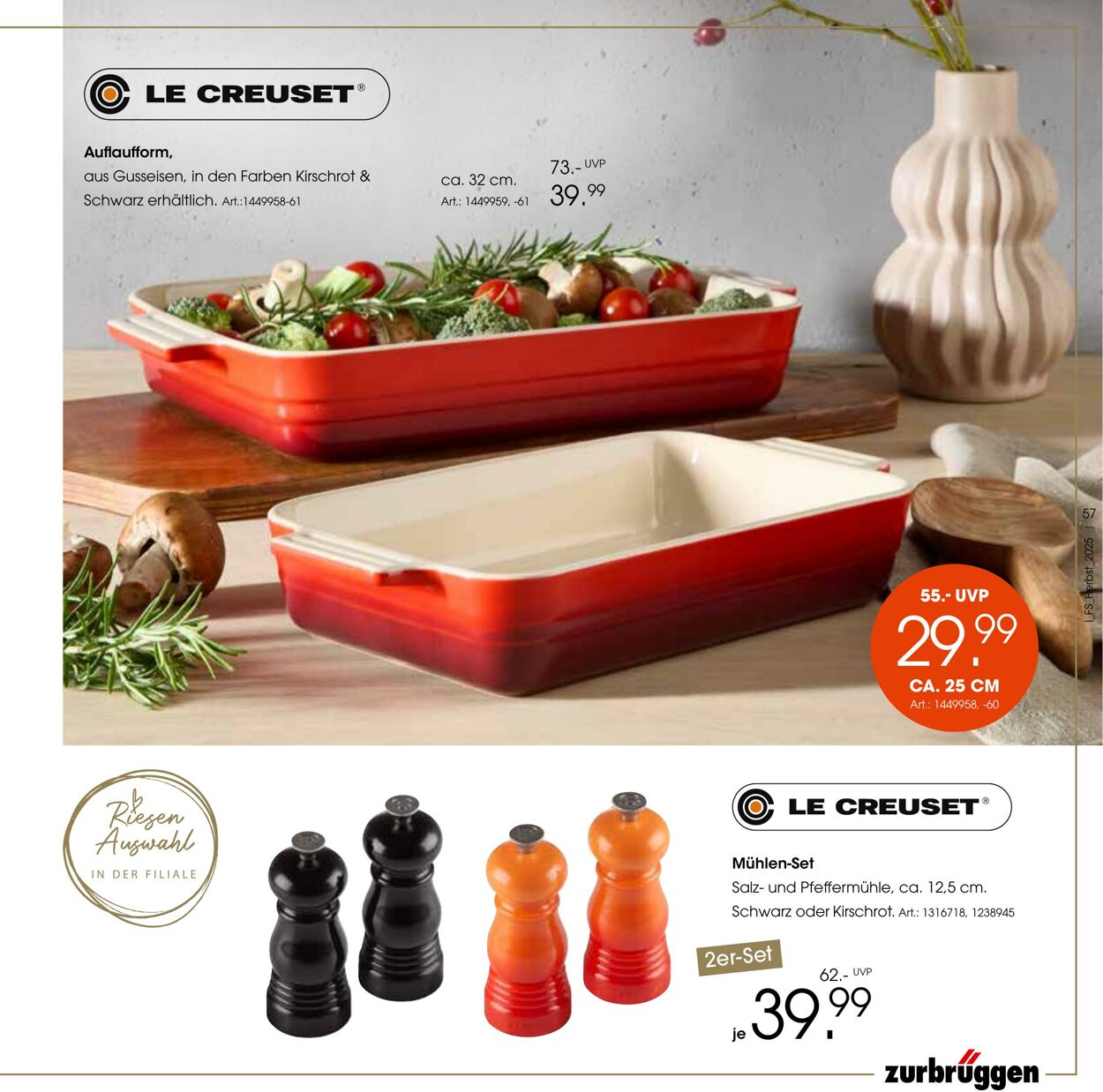 Prospekt Zurbrüggen 22.10.2025 - 31.01.2026