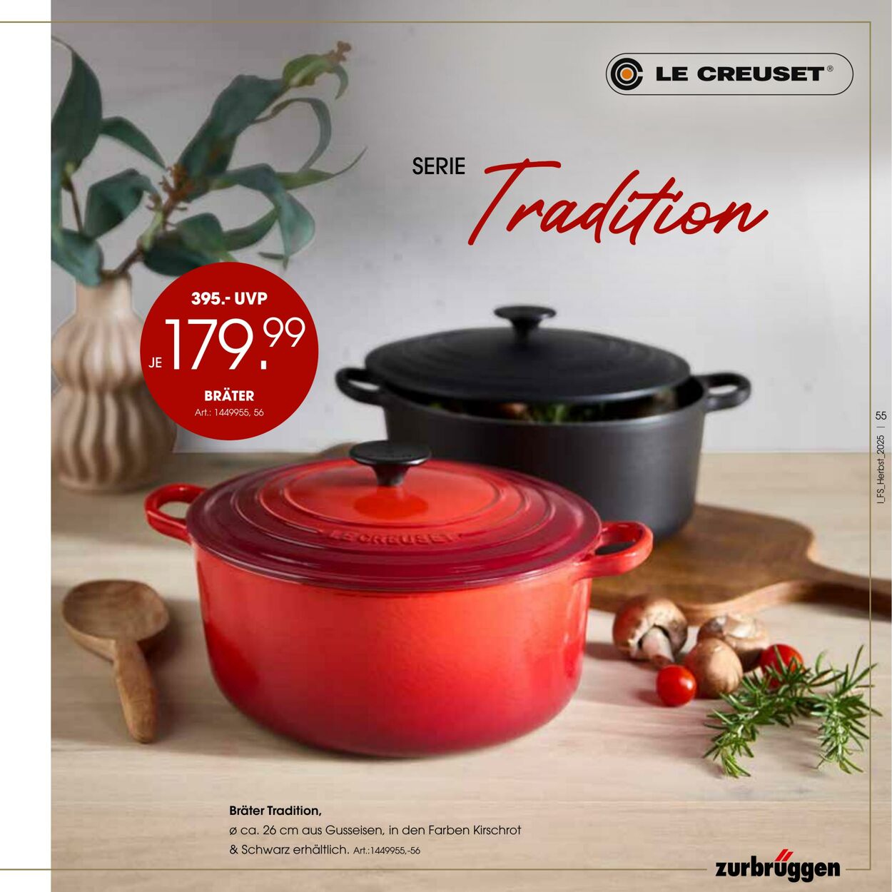 Prospekt Zurbrüggen 22.10.2025 - 31.01.2026